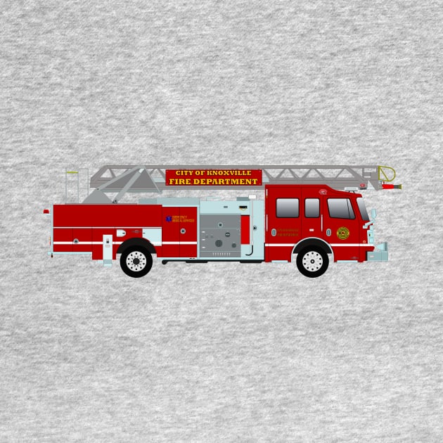 Knoxville Fire Department Ladder by BassFishin